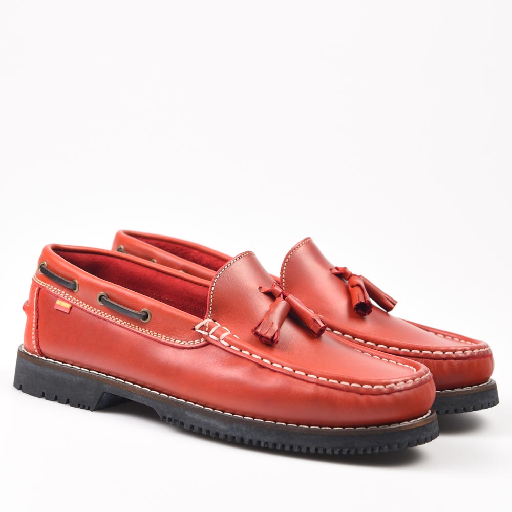 Zapatos Apache La Valenciana Montijo Rojo - imagen 2