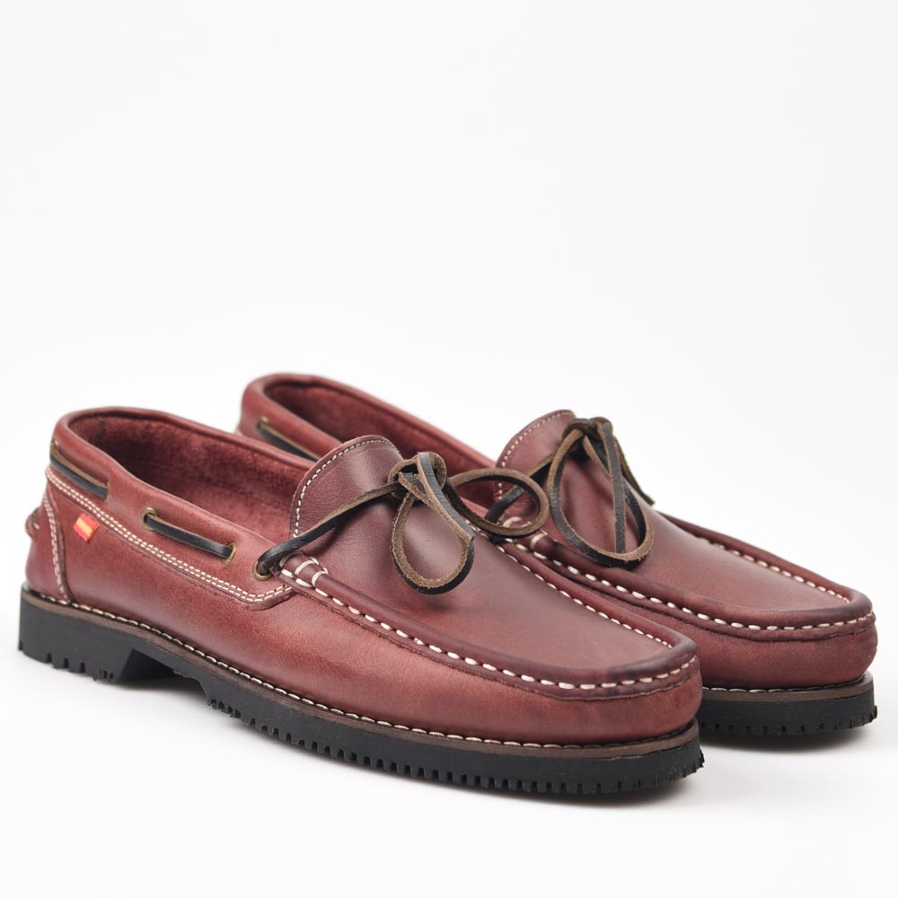Zapatos Apache La Valenciana Olivenza Burdeos - imagen 2