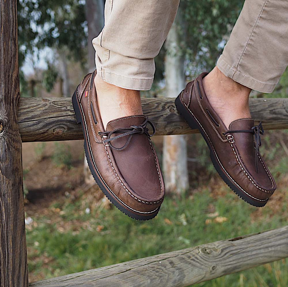 Zapatos Apache La Valenciana Olivenza Marrón - imagen 2