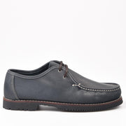Zapatos La Valenciana Wallabee Cordón Azul