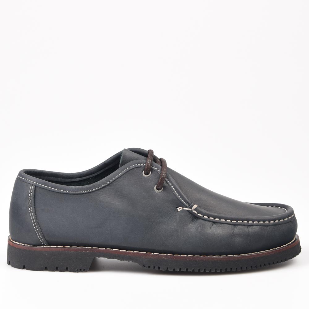 Zapatos Apache La Valenciana Wallabee Cordón Azul - imagen 1