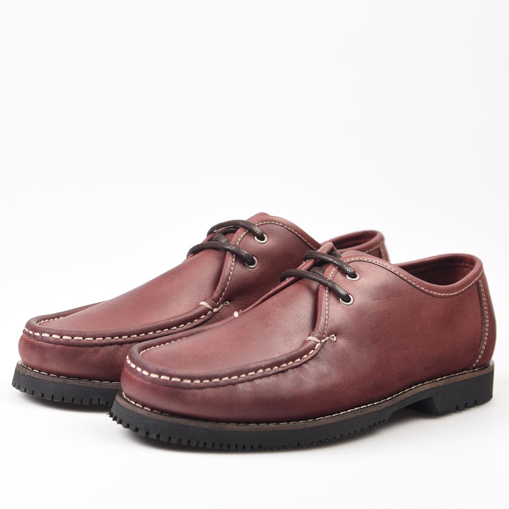 Zapatos Apache La Valenciana Wallabee Cordón Burdeos - imagen 5