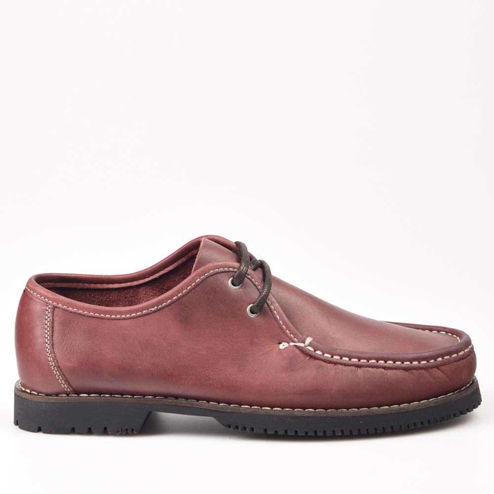Zapatos Apache La Valenciana Wallabee Cordón Burdeos - imagen 1