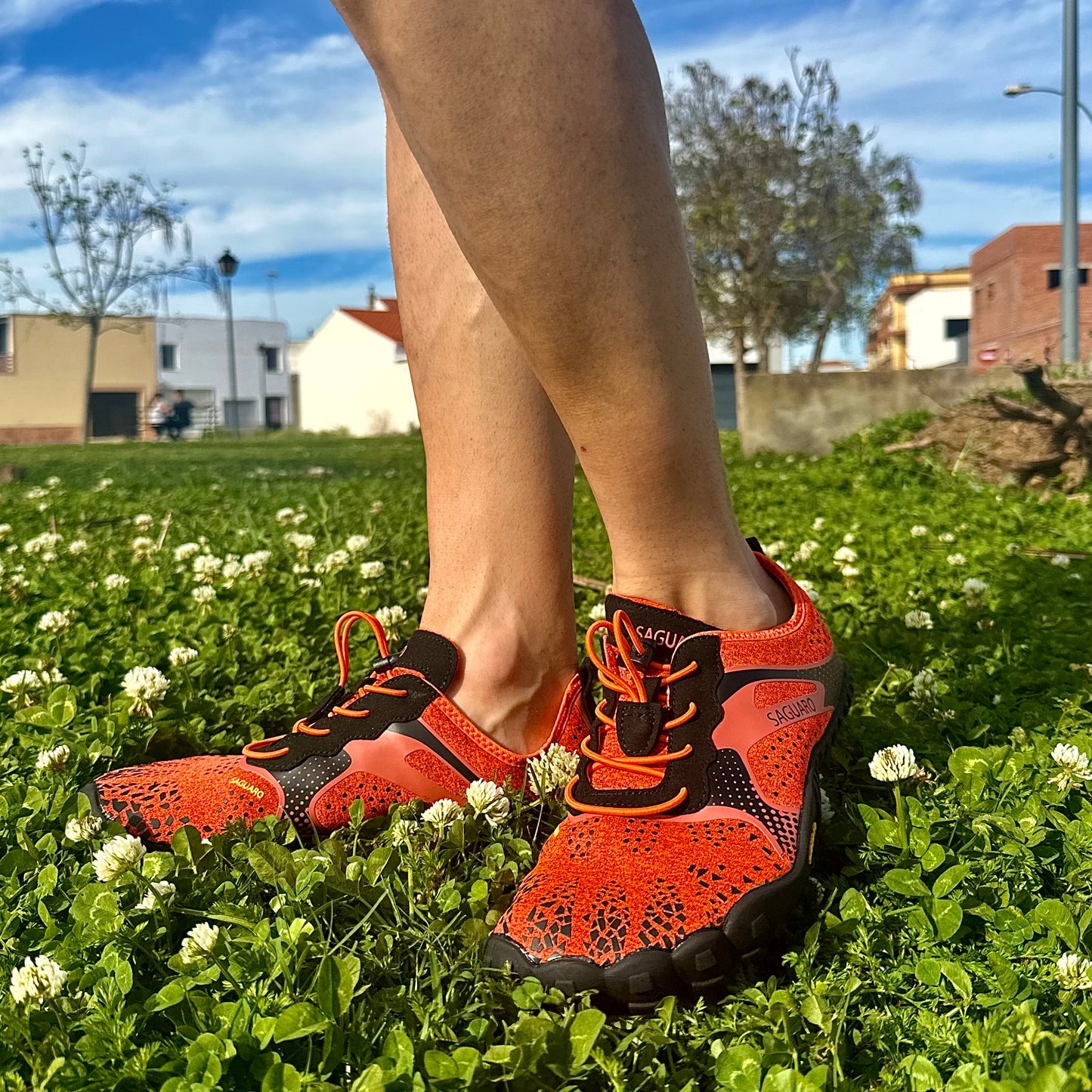 Zapatos Barefoot Saguaro Fast I XZA32OR Naranja - imagen 5