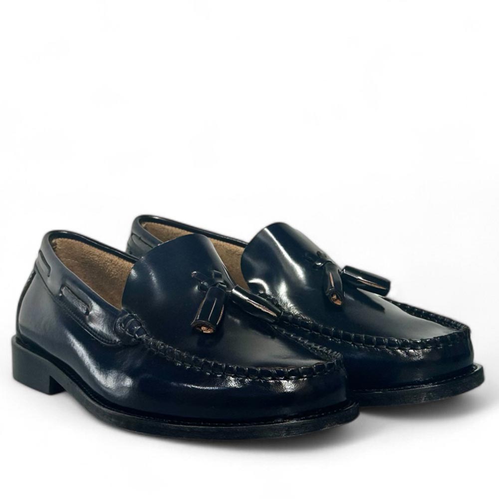 Zapatos Castellano La Valenciana Borlas 3270 Marino - imagen 10