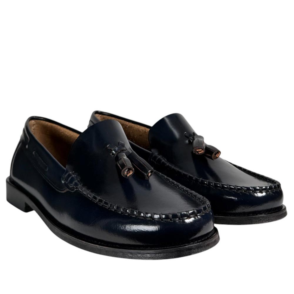 Zapatos Castellano La Valenciana Borlas 3270 Marino - imagen 3