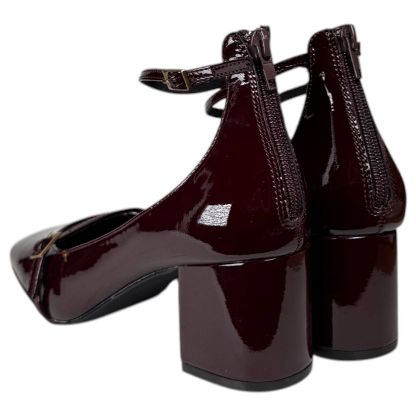 Zapatos Corina Charol Tacón M5750 Burdeos - imagen 7