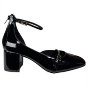 Zapatos Corina Charol Tacón M5750 Negro