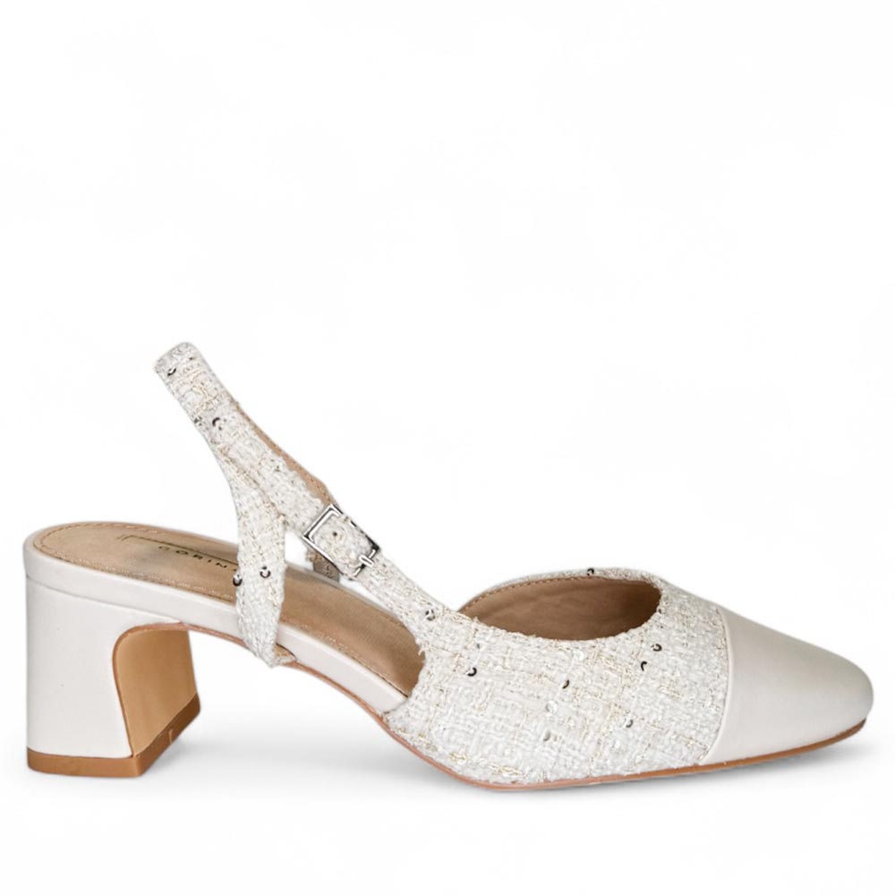 Zapatos Corina Puntera M5331 Beige - imagen 1
