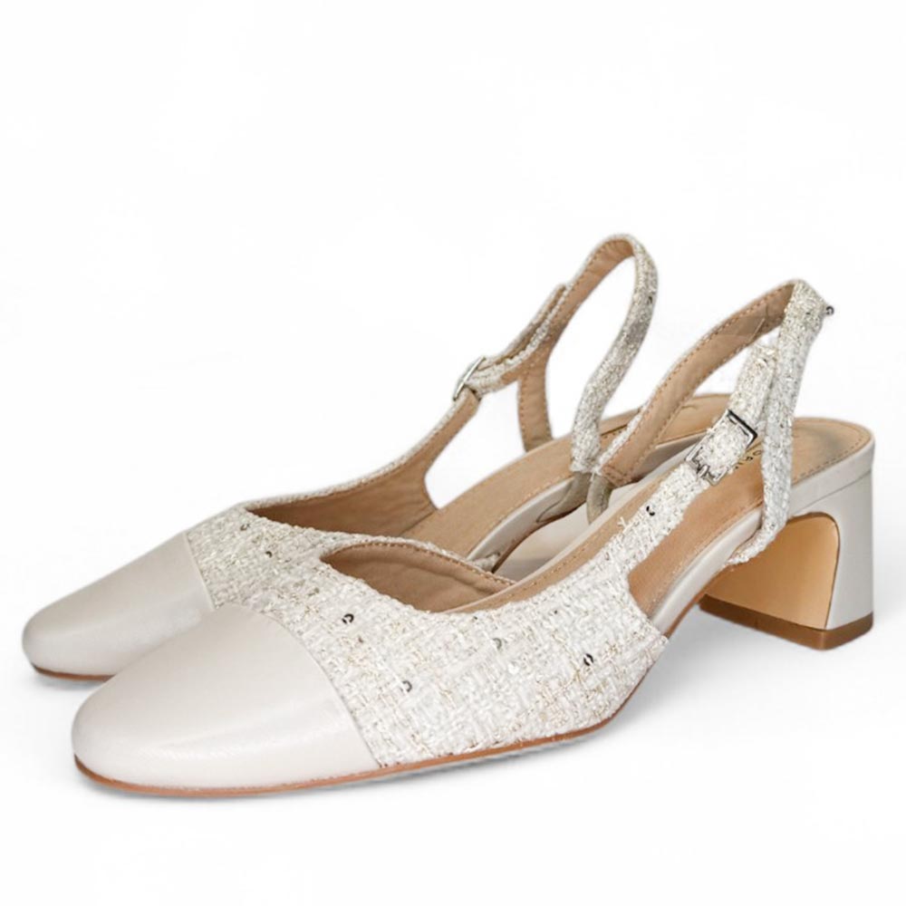 Zapatos Corina Puntera M5331 Beige - imagen 3