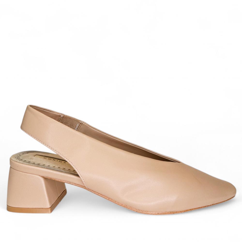 Zapatos Corina Salón Abierto M5325 Camel - imagen 1