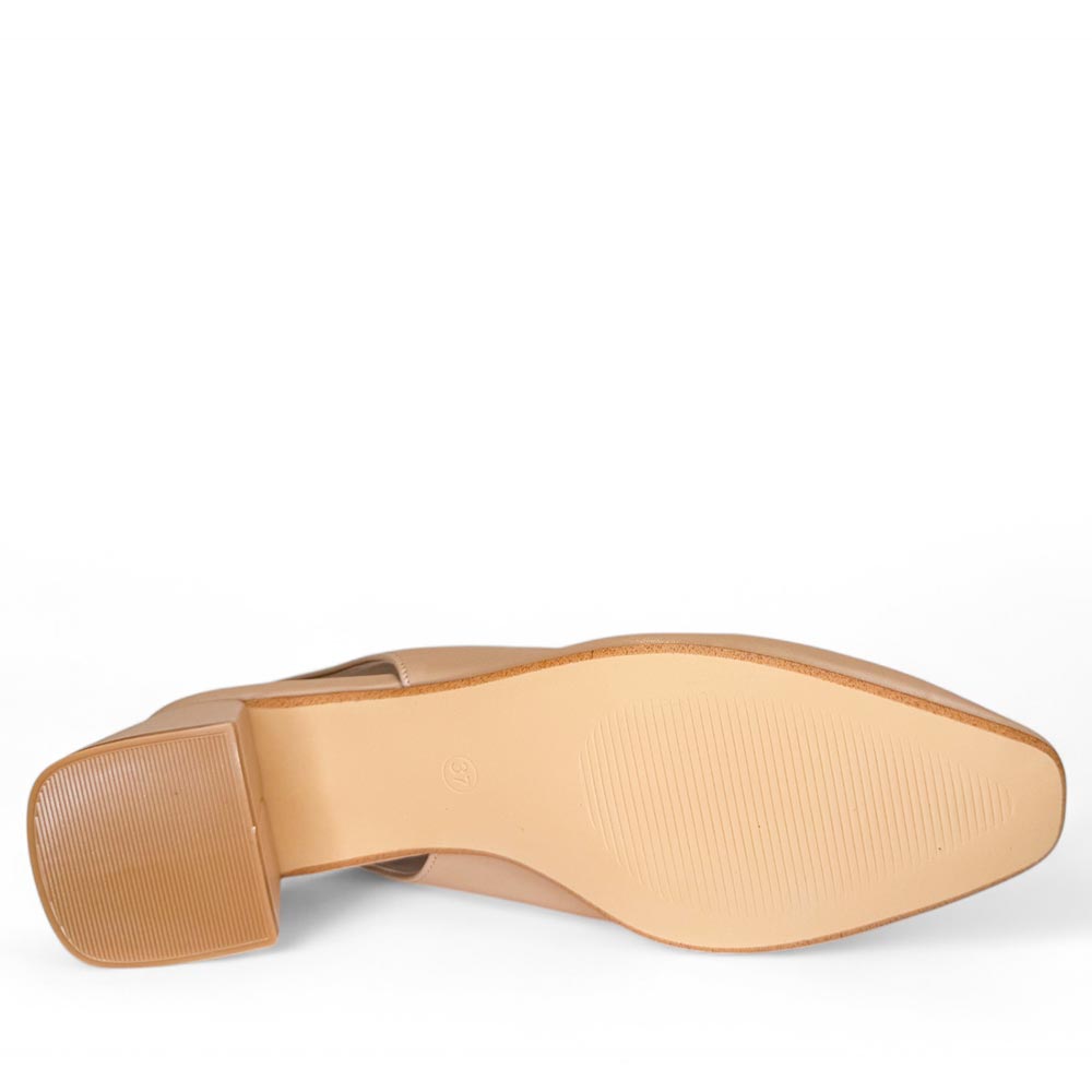 Zapatos Corina Salón Abierto M5325 Camel - imagen 8
