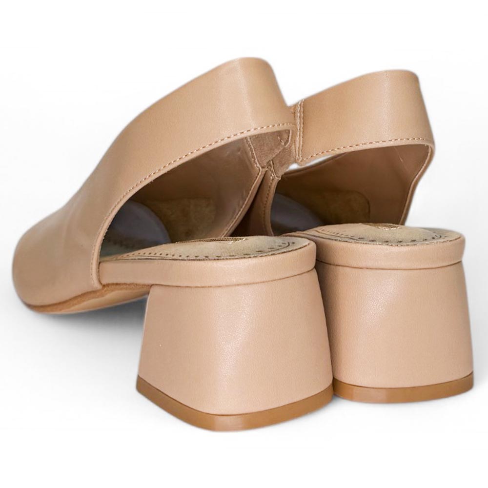 Zapatos Corina Salón Abierto M5325 Camel - imagen 7