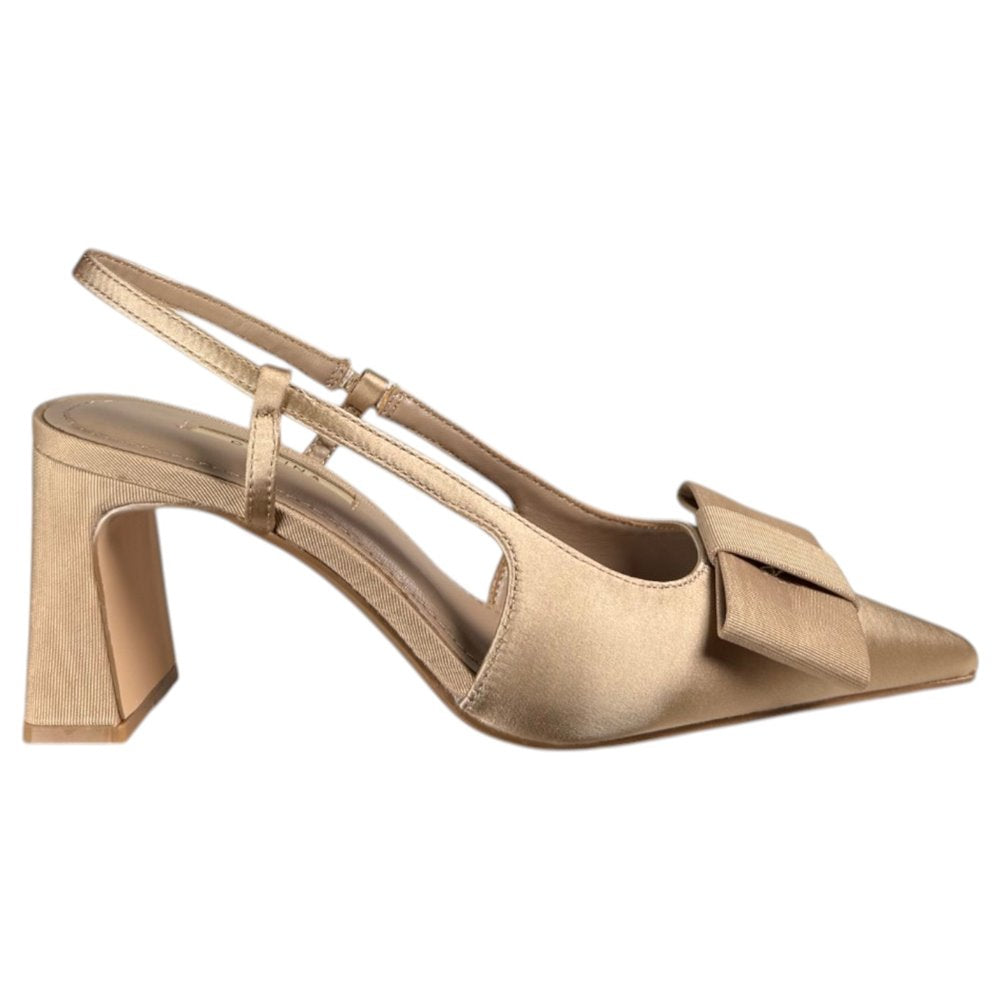 Zapatos Corina Salón Destalonado Lazo M6255 Camel - imagen 1