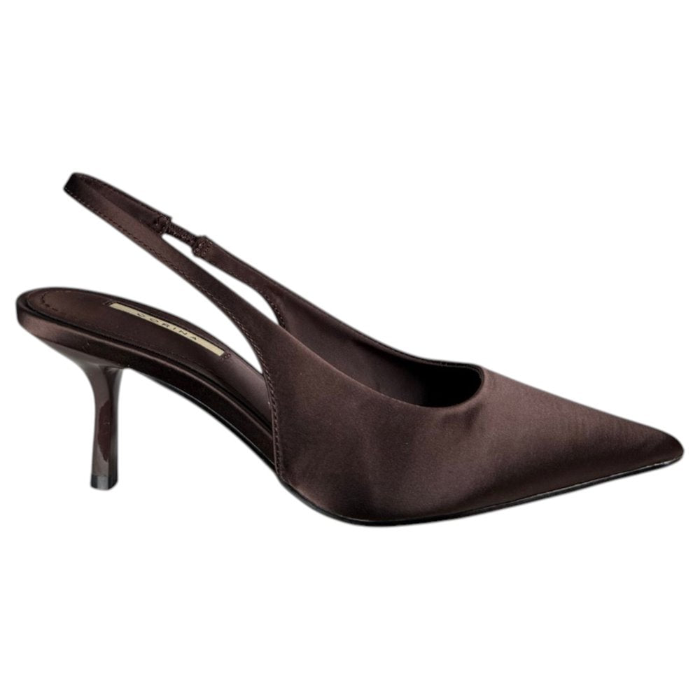 Zapatos Corina Salón Destalonado M6240 Café - imagen 1