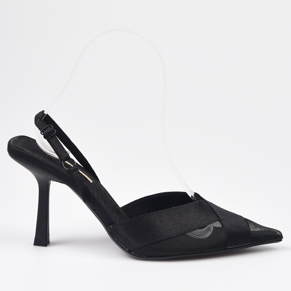 Zapatos Corina Salón Destalonados Rejilla M4210 Negro - imagen 1