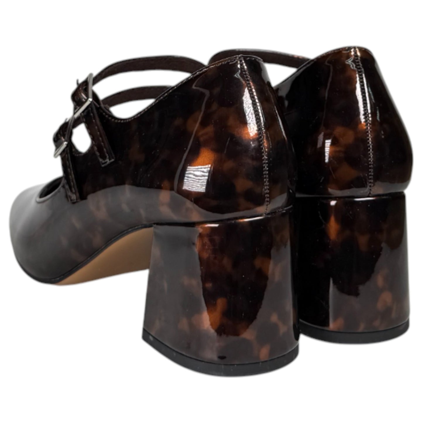 Zapatos Corina Tacón Hebillas M5647 Leopardo - imagen 4