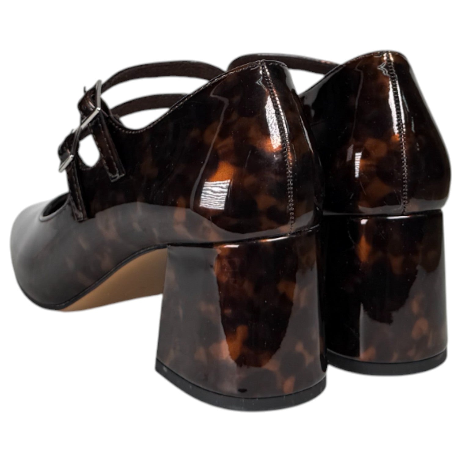 Zapatos Corina Tacón Hebillas M5647 Leopardo - imagen 4