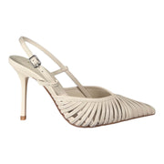 Zapatos de Salón Corina Destalonados M6220 Beige