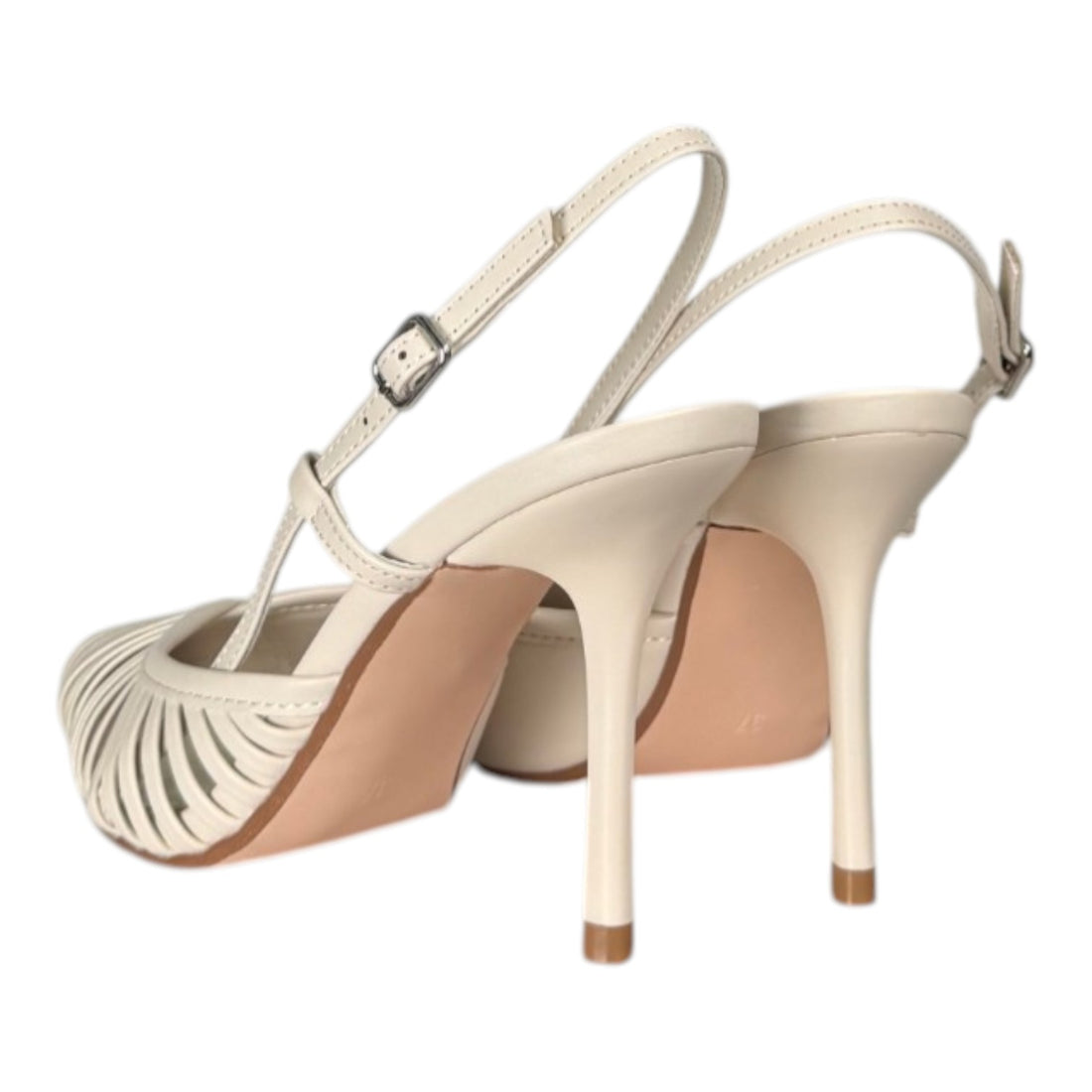Zapatos de Salón Corina Destalonados M6220 Beige - imagen 6