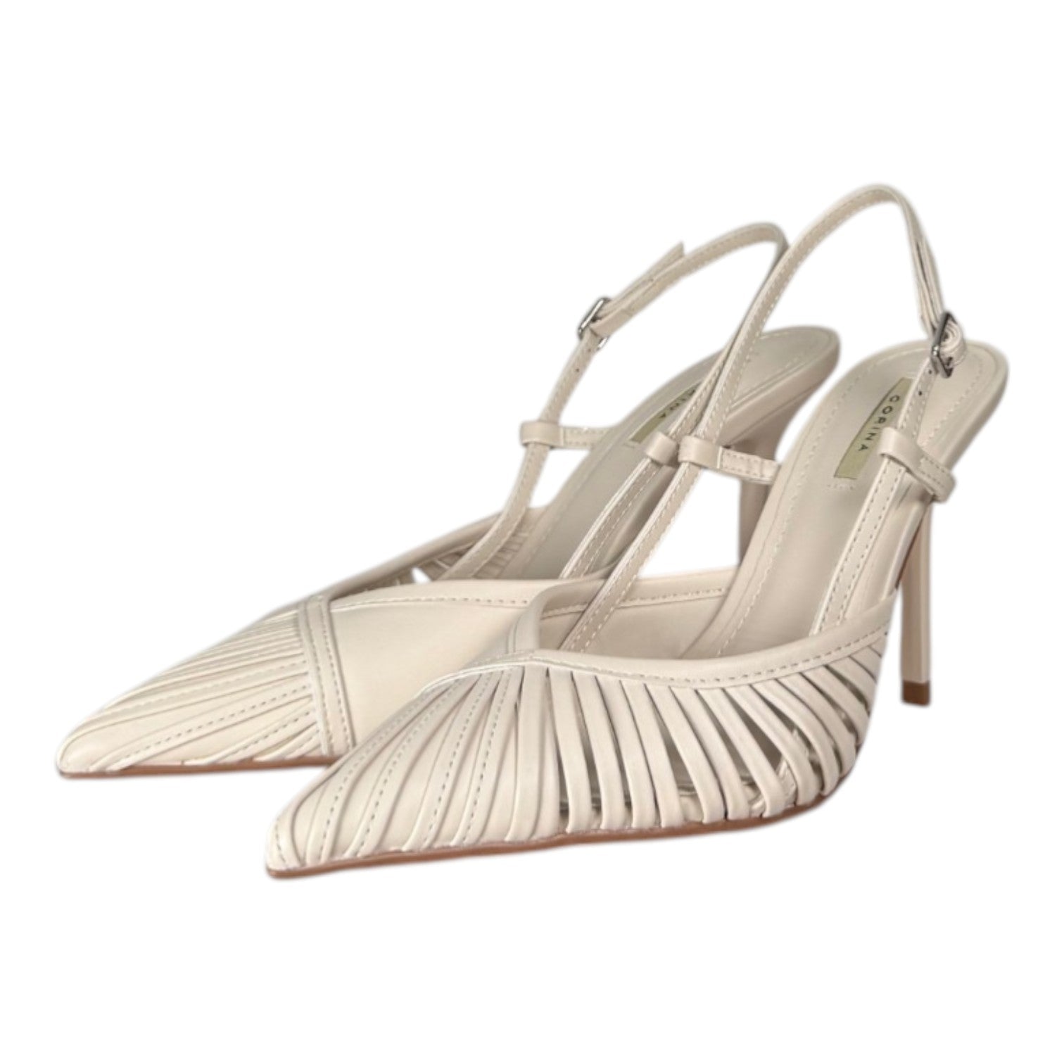 Zapatos de Salón Corina Destalonados M6220 Beige - imagen 5