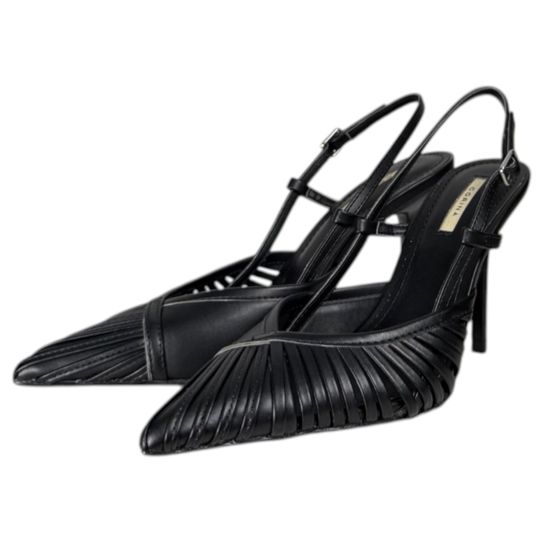 Zapatos de Salón Corina Destalonados M6220 Negro - imagen 5