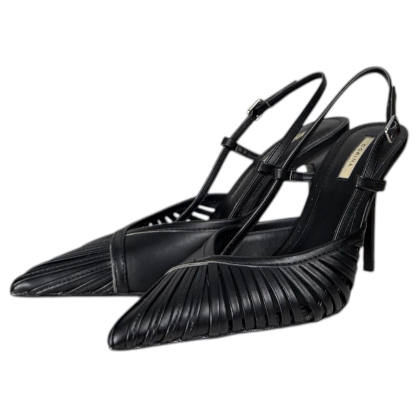 Zapatos de Salón Corina Destalonados M6220 Negro - imagen 5