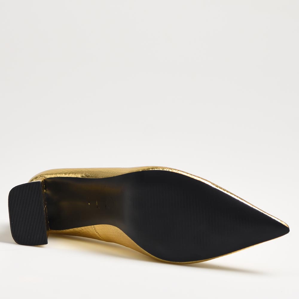 Zapatos de Salón Corina Serpiente M3650 Oro - imagen 5