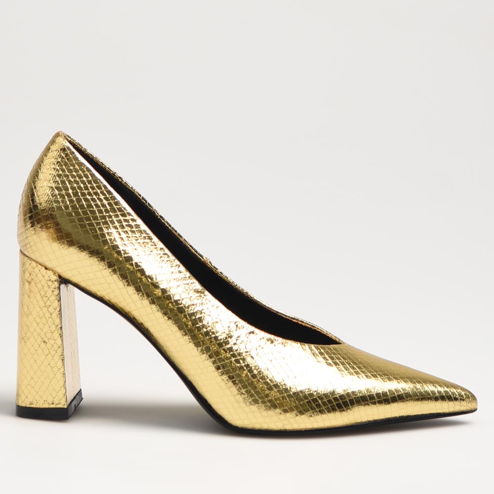 Zapatos de Salón Corina Serpiente M3650 Oro - imagen 1