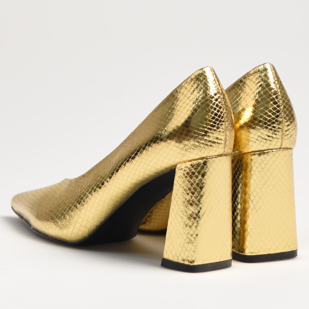 Zapatos de Salón Corina Serpiente M3650 Oro - imagen 4