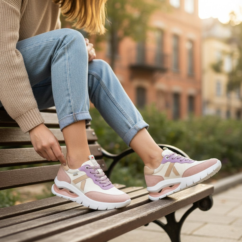 Zapatos Deportivos Callaghan Aria 45825 Rosa Marfil - imagen 2