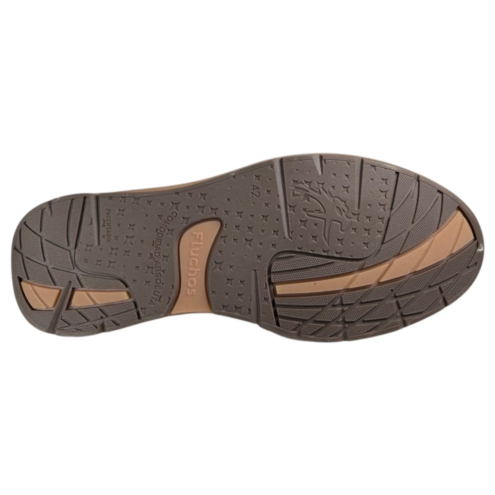 Zapatos Deportivos Fluchos Jeff F2511 Café