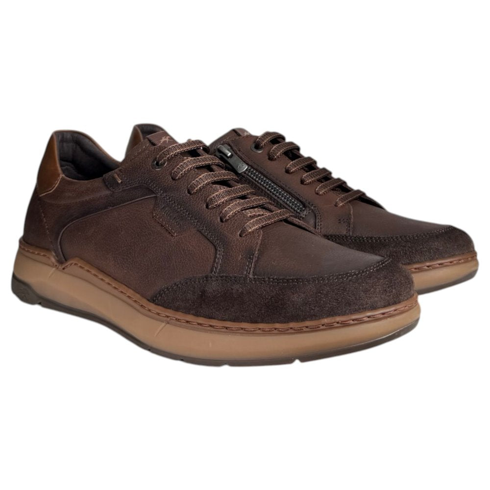 Zapatos Deportivos Fluchos Jeff F2511 Café