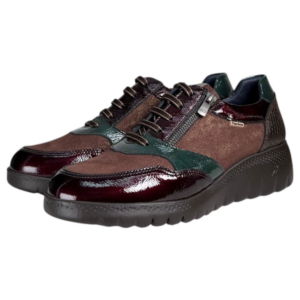 Zapatos Deportivos Fluchos Live F2248 Café