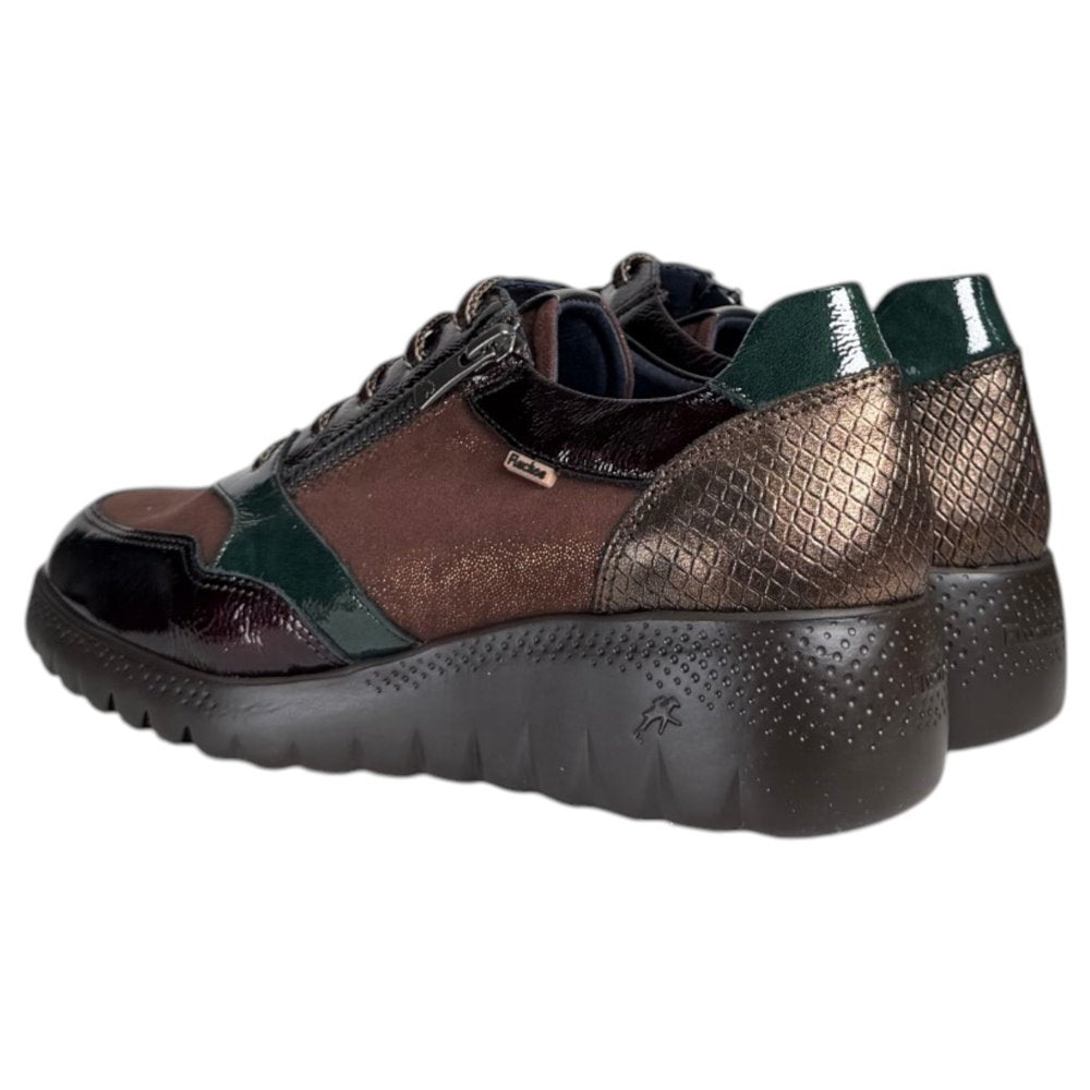 Zapatos Deportivos Fluchos Live F2248 Café