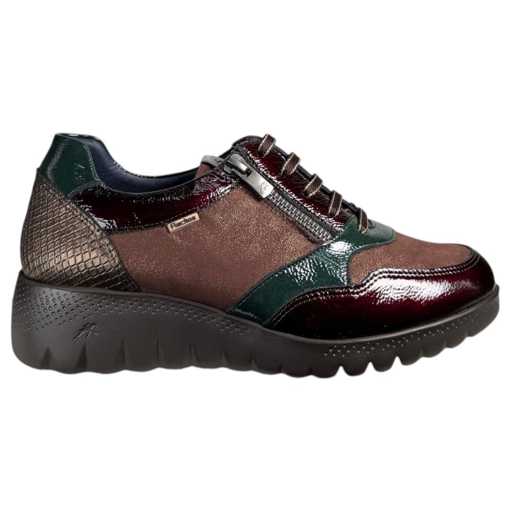 Zapatos Deportivos Fluchos Live F2248 Café