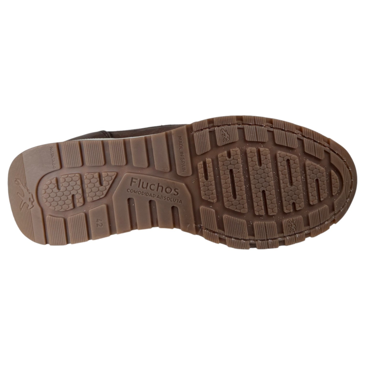 Zapatos Deportivos Fluchos Louis F1603 Café - imagen 5