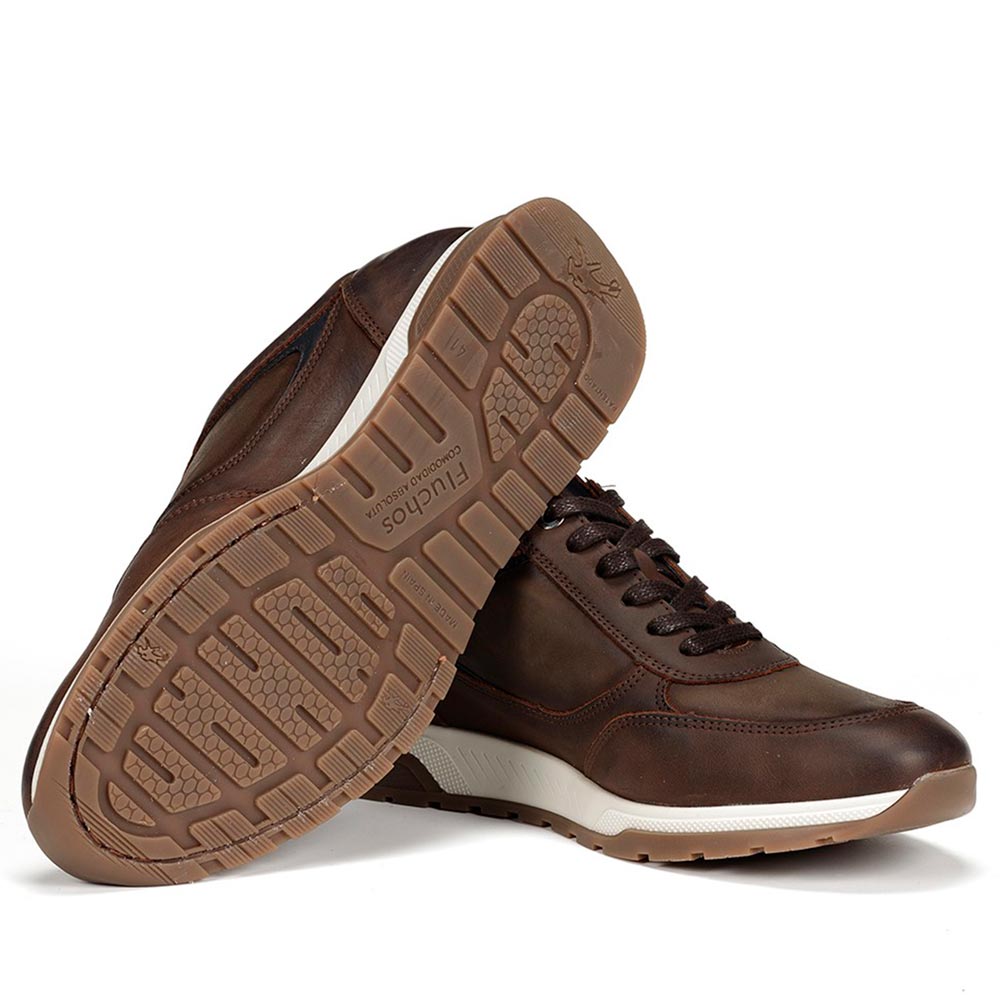 Zapatos Deportivos Fluchos Louis F1603 Café - imagen 9