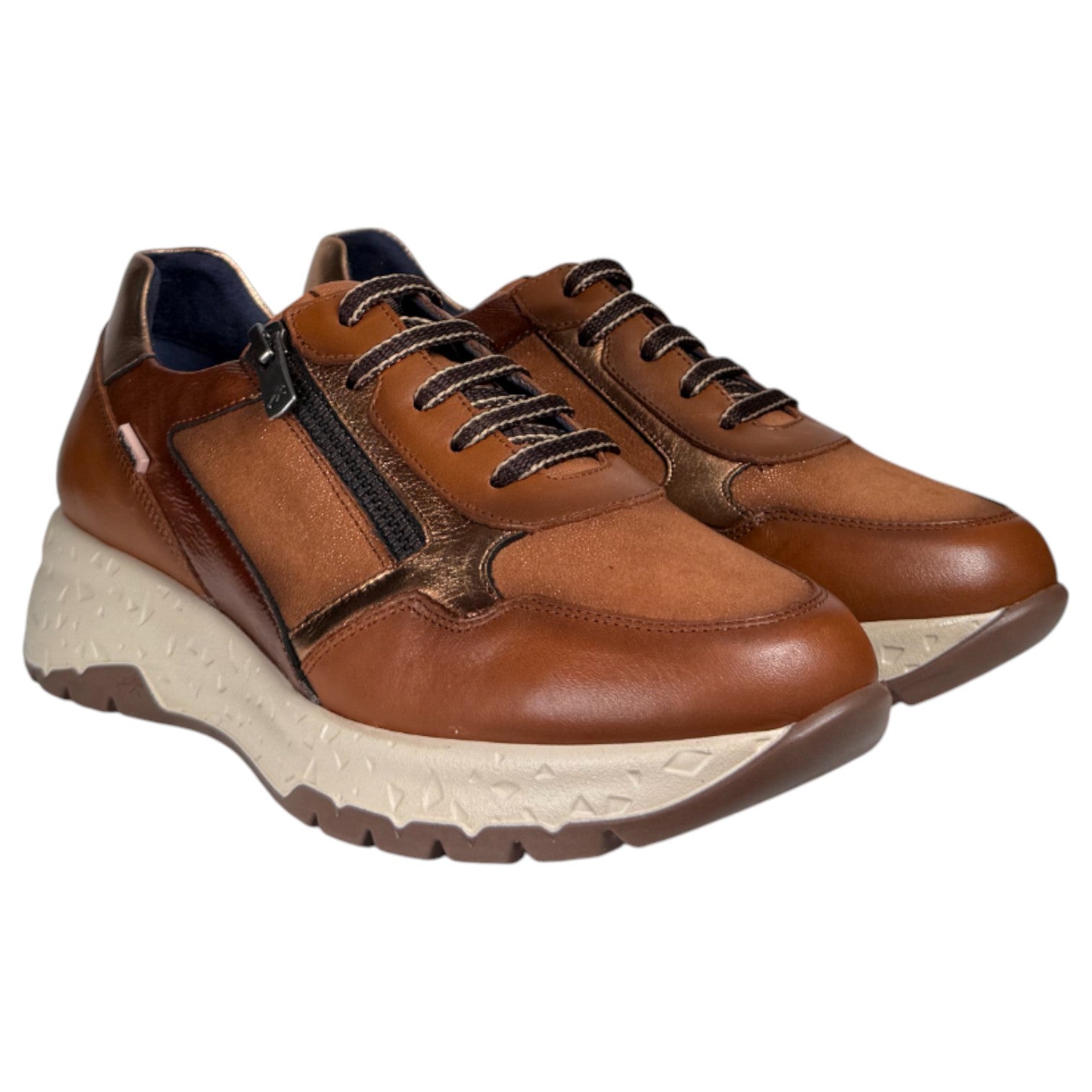 Zapatos Deportivos Fluchos Nexus F2308 Cuero - imagen 2