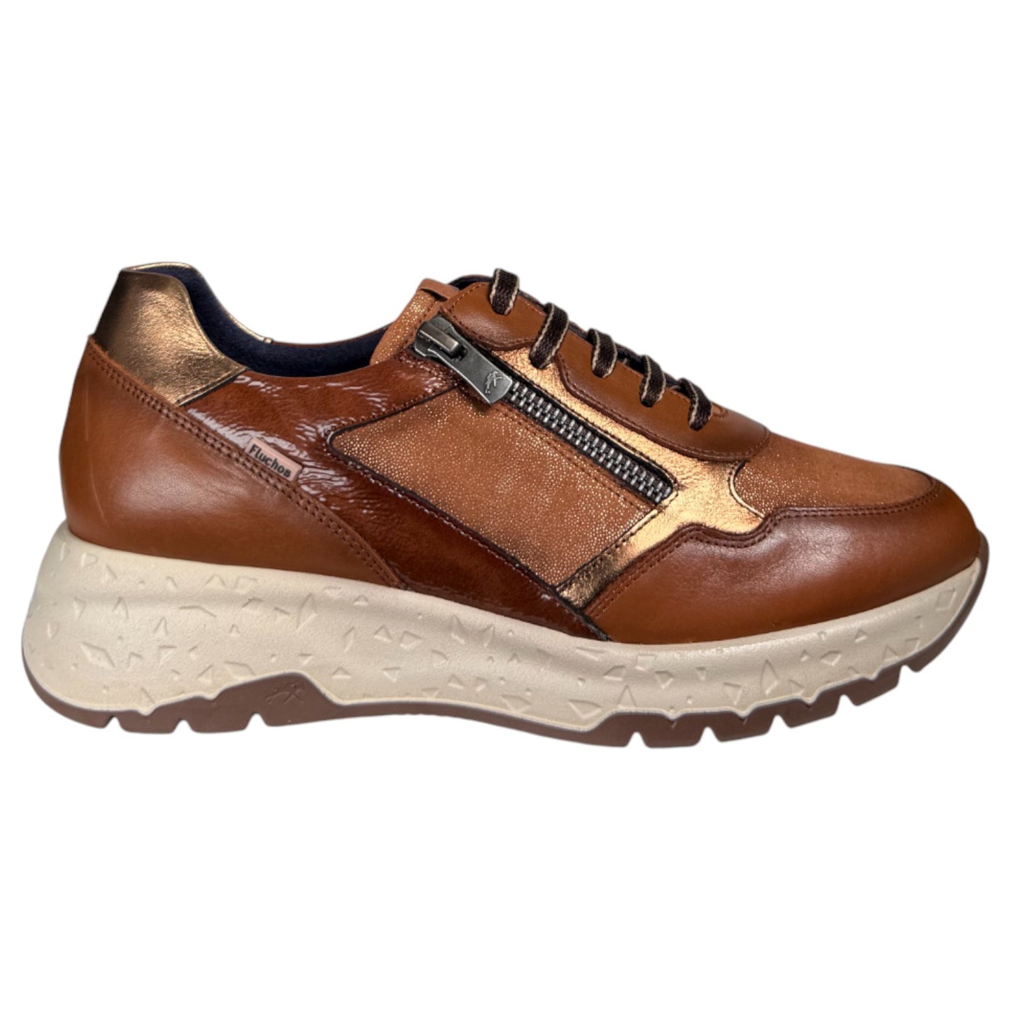 Zapatos Deportivos Fluchos Nexus F2308 Cuero - imagen 1