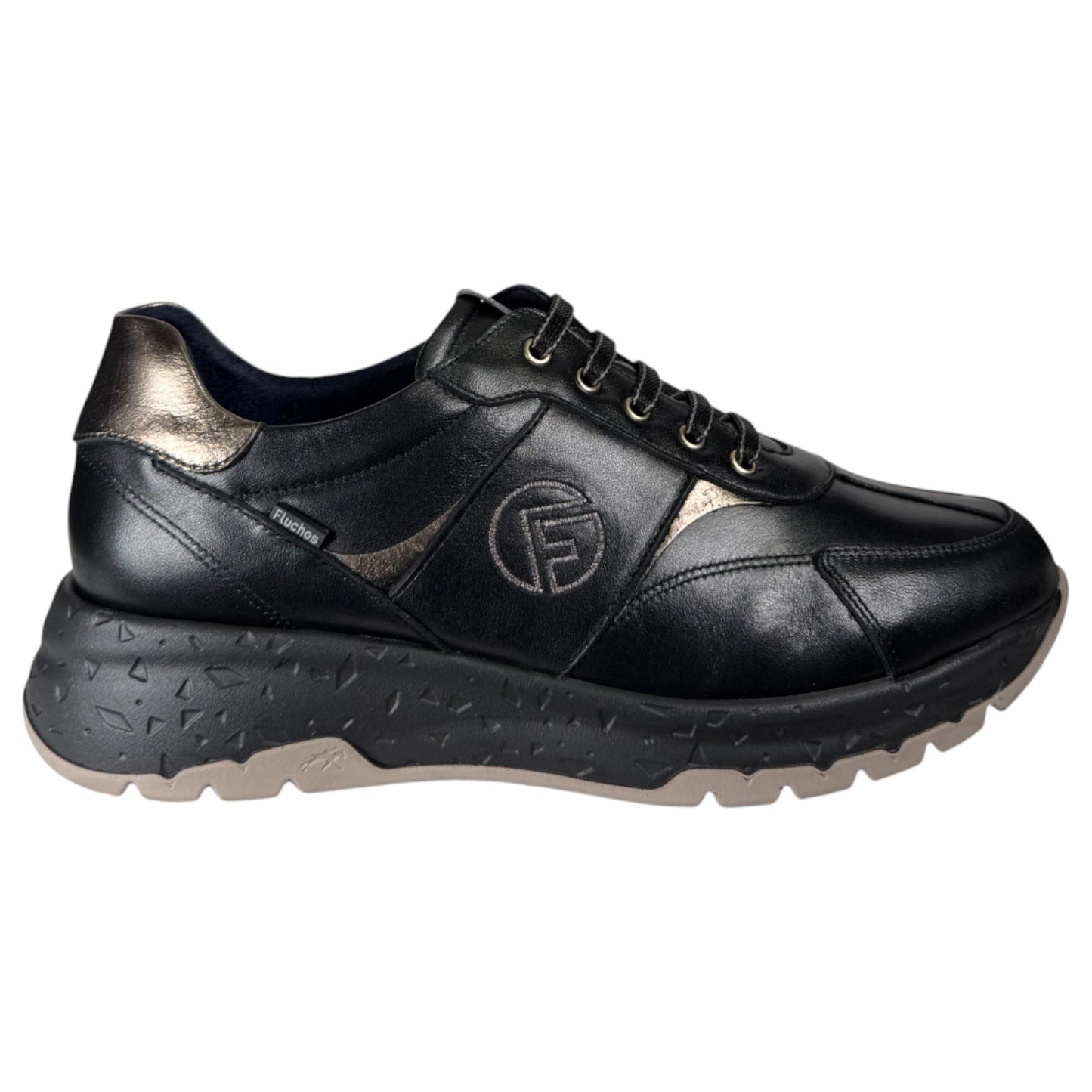 Zapatos Deportivos Fluchos Nexus F2309 Negro - imagen 1