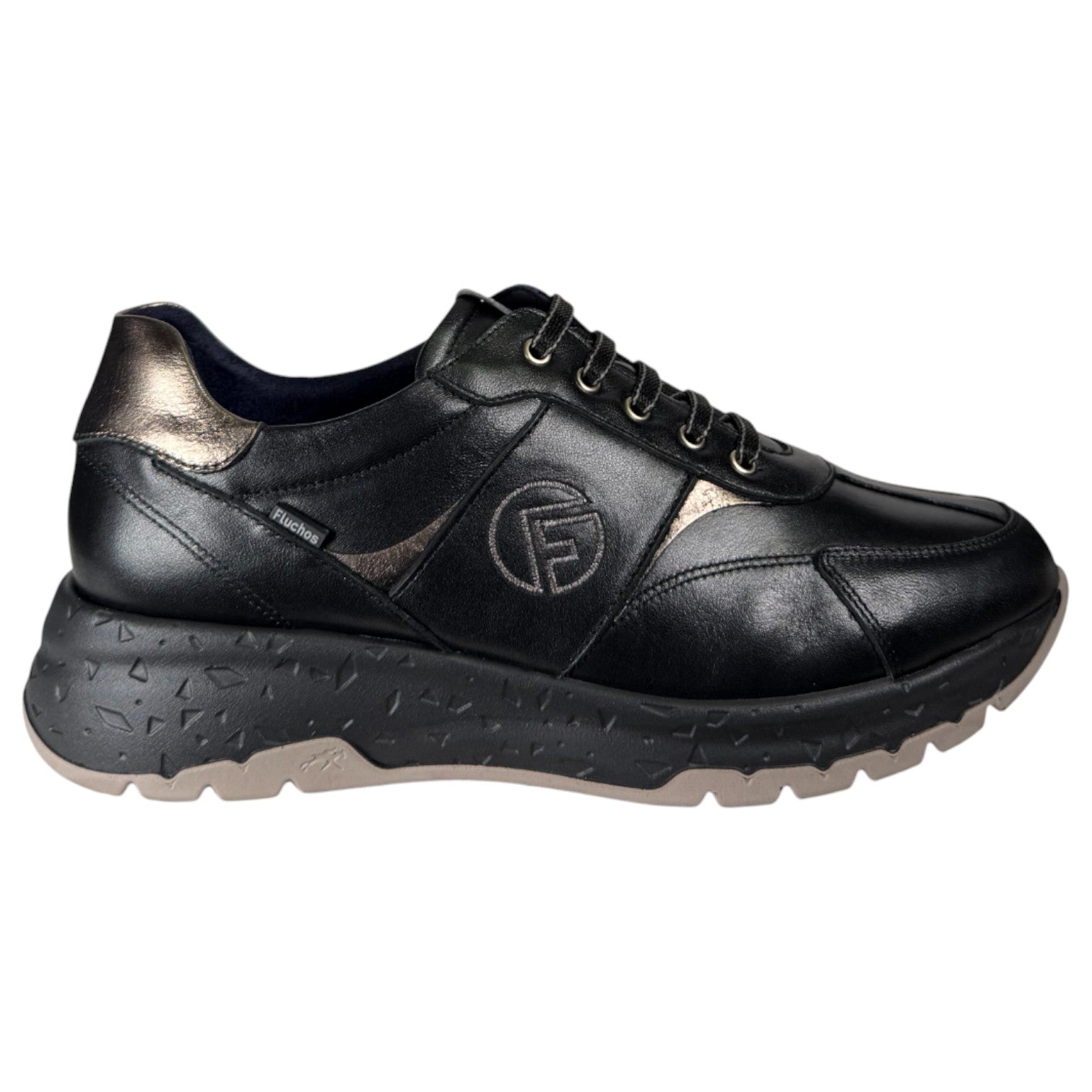 Zapatos Deportivos Fluchos Nexus F2309 Negro - imagen 1