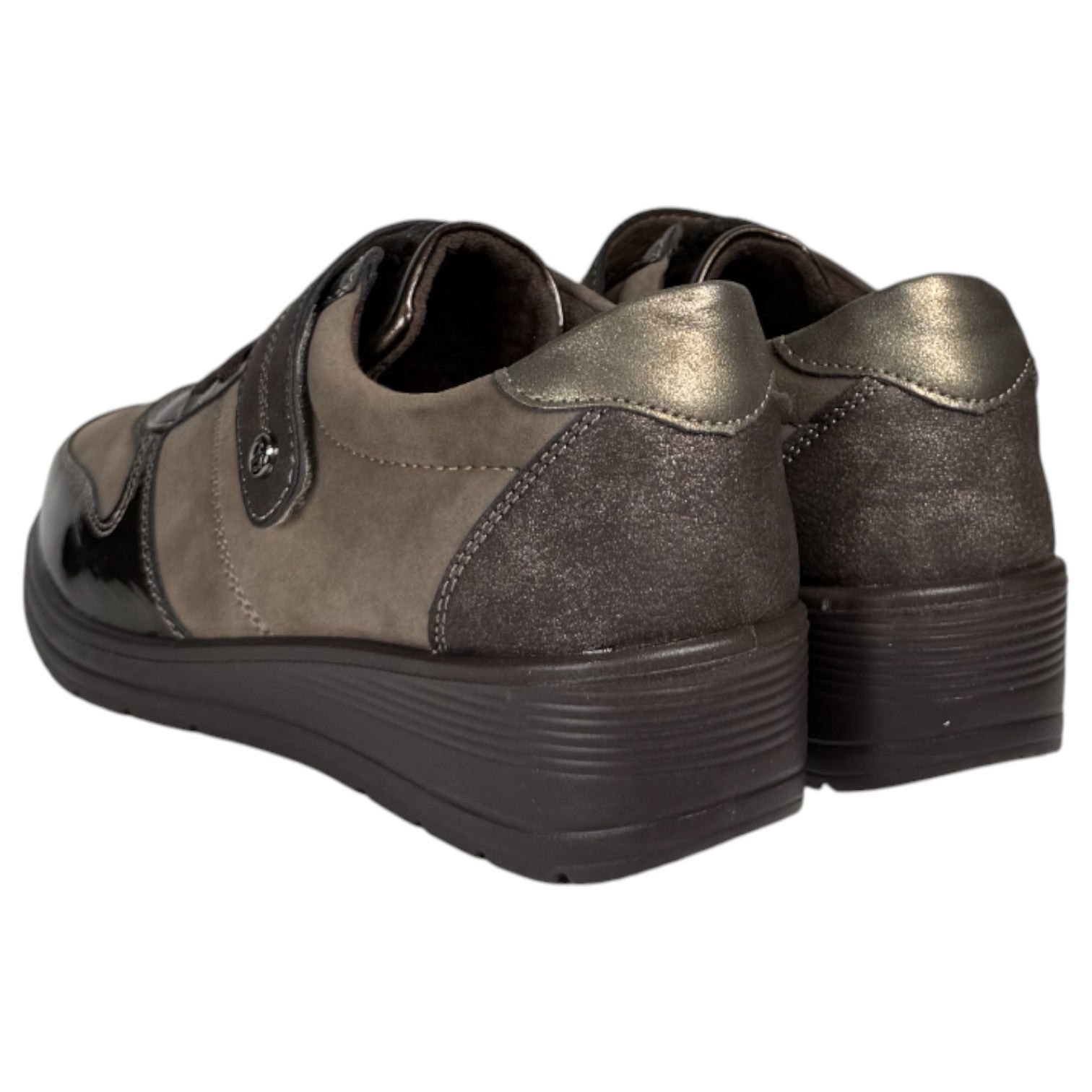 Zapatos Deportivos Mysoft 25M513 Taupe - imagen 4