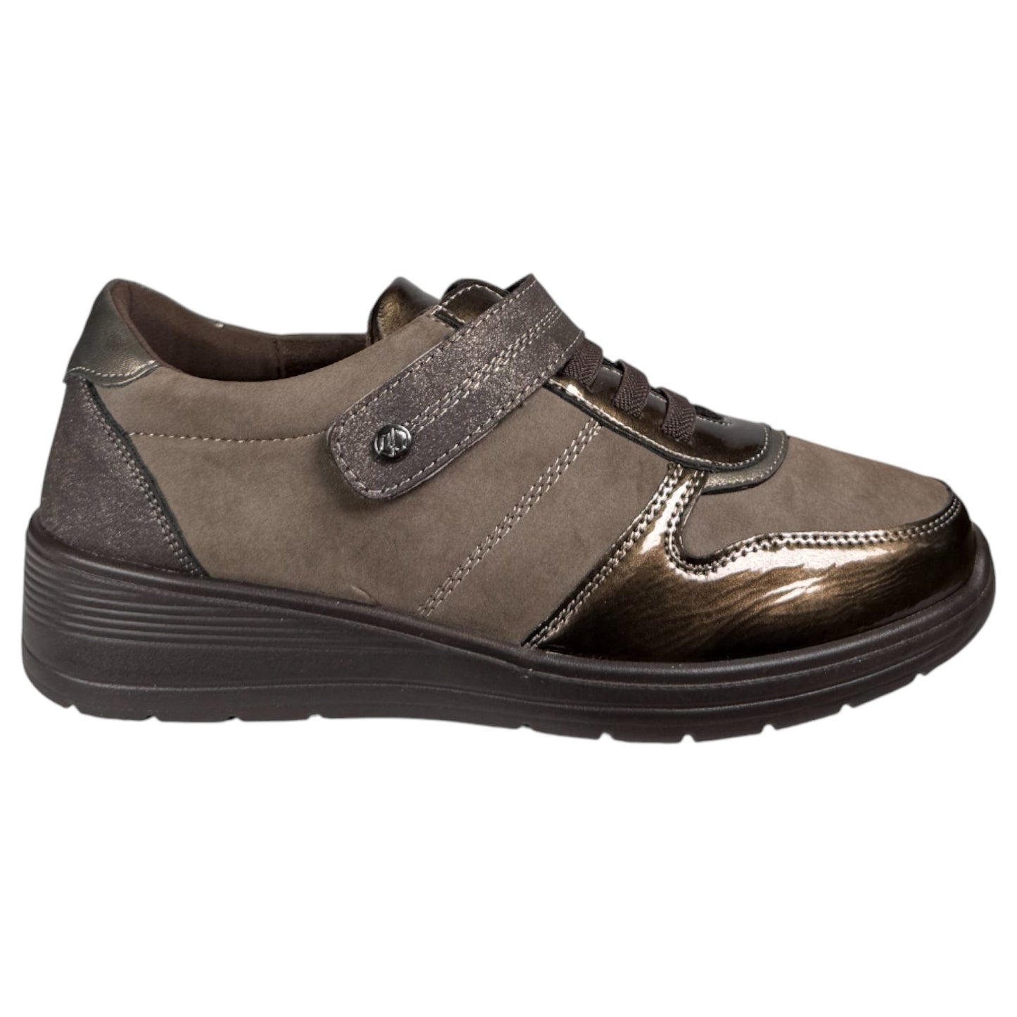 Zapatos Deportivos Mysoft 25M513 Taupe - imagen 1