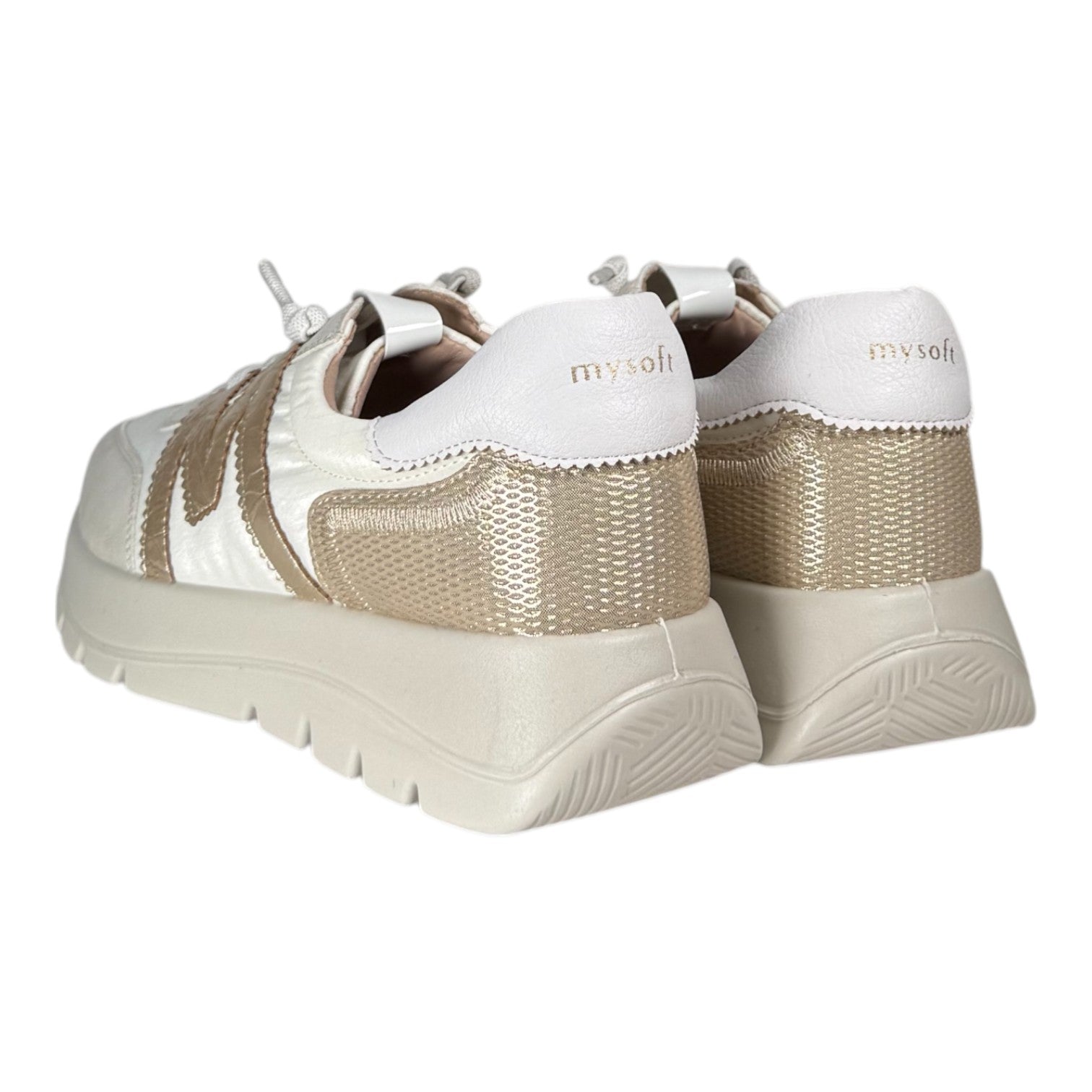 Zapatos Deportivos Mysoft 26M268 Platino - imagen 6