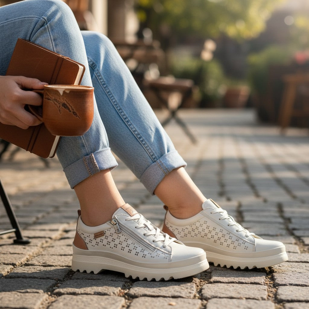 Zapatos Deportivos Pikolinos Vigo W3W-6841C1 Nata - imagen 2