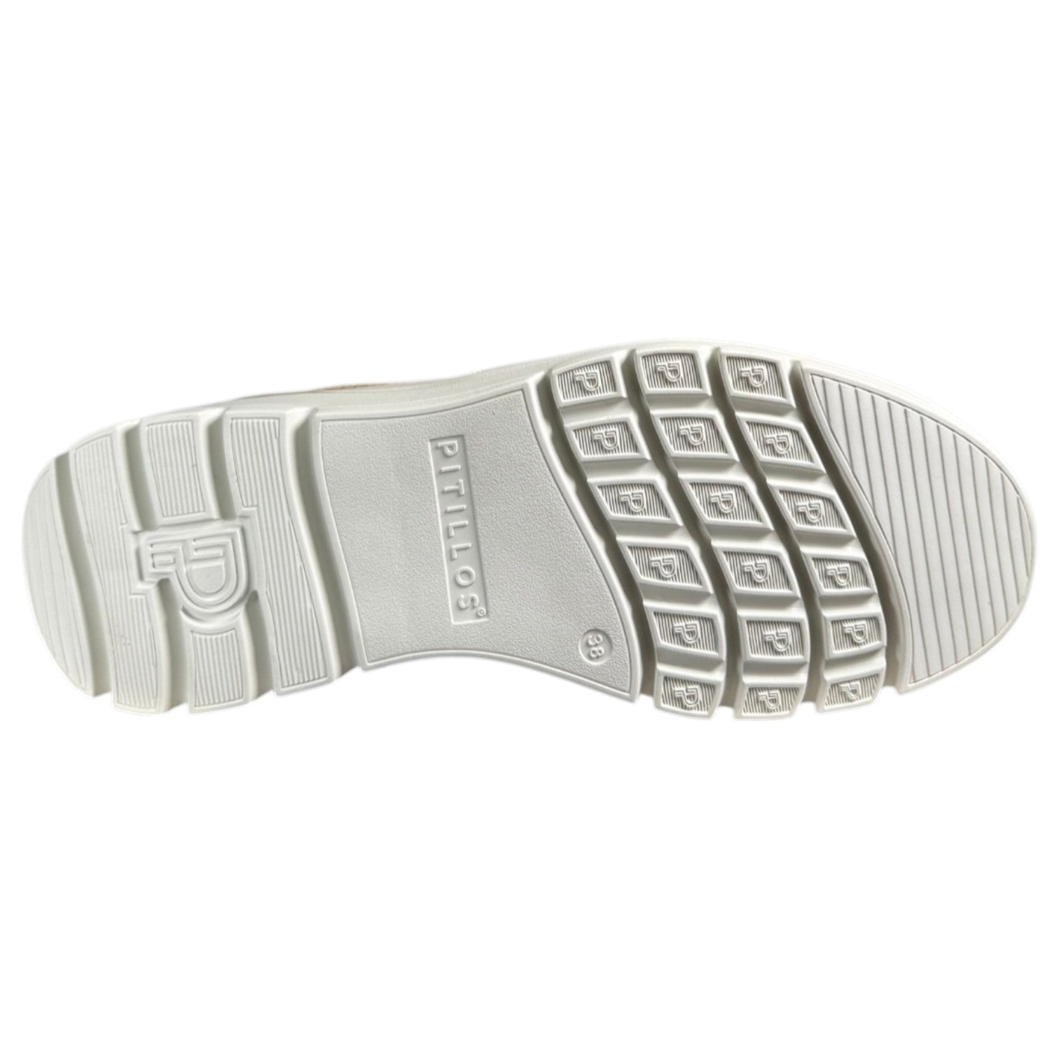 Zapatos Deportivos Pitillos Elásticos 11094 Crema - imagen 7
