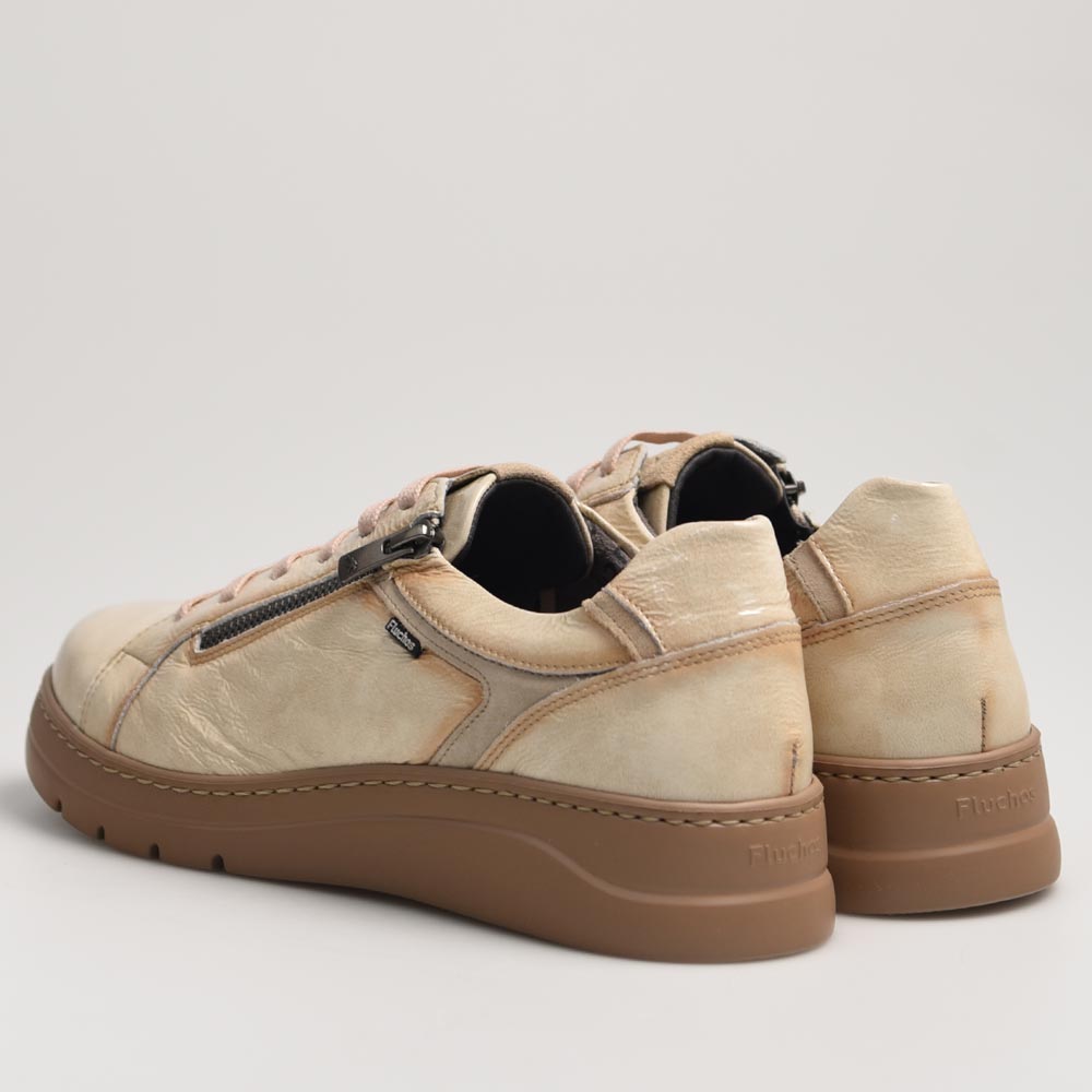 Zapatos Fluchos Deportivos Pompas F1666 Beig - imagen 9
