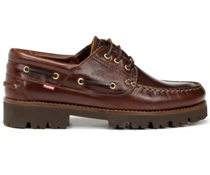 Zapatos Fluchos Richfield F0046 Castaño - imagen 16