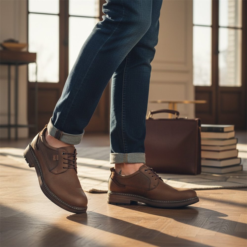 Zapatos Fluchos Truman F1589 Castaño